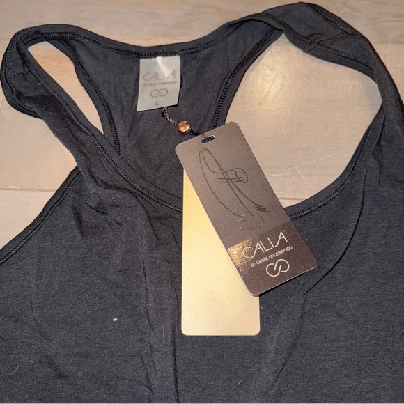 CALIA by Carrie Underwood Black Tank Top - Picture 3 of 5
